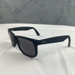 Ray-Ban RB4165 Justin 601/8G Sunglasses Black Rubber FRAMES ONLY 54-16